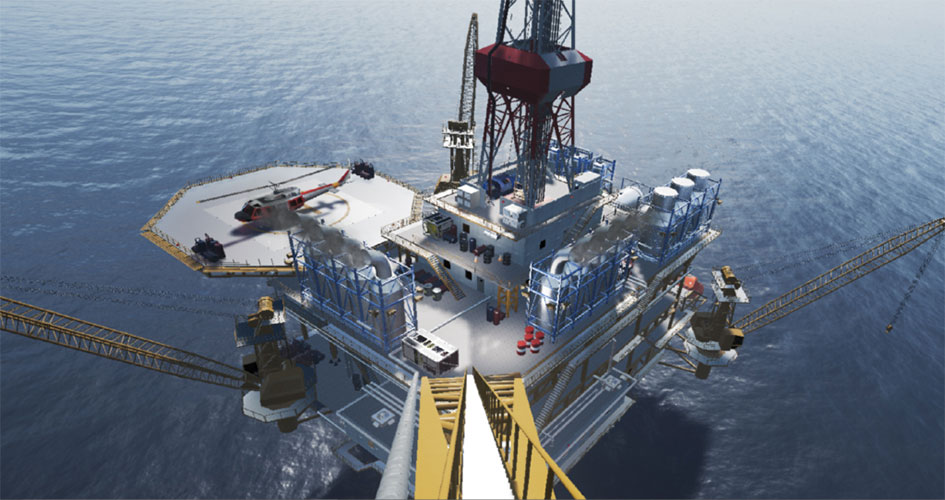 Industrial digital twin simulation for manufacturing and operations planning