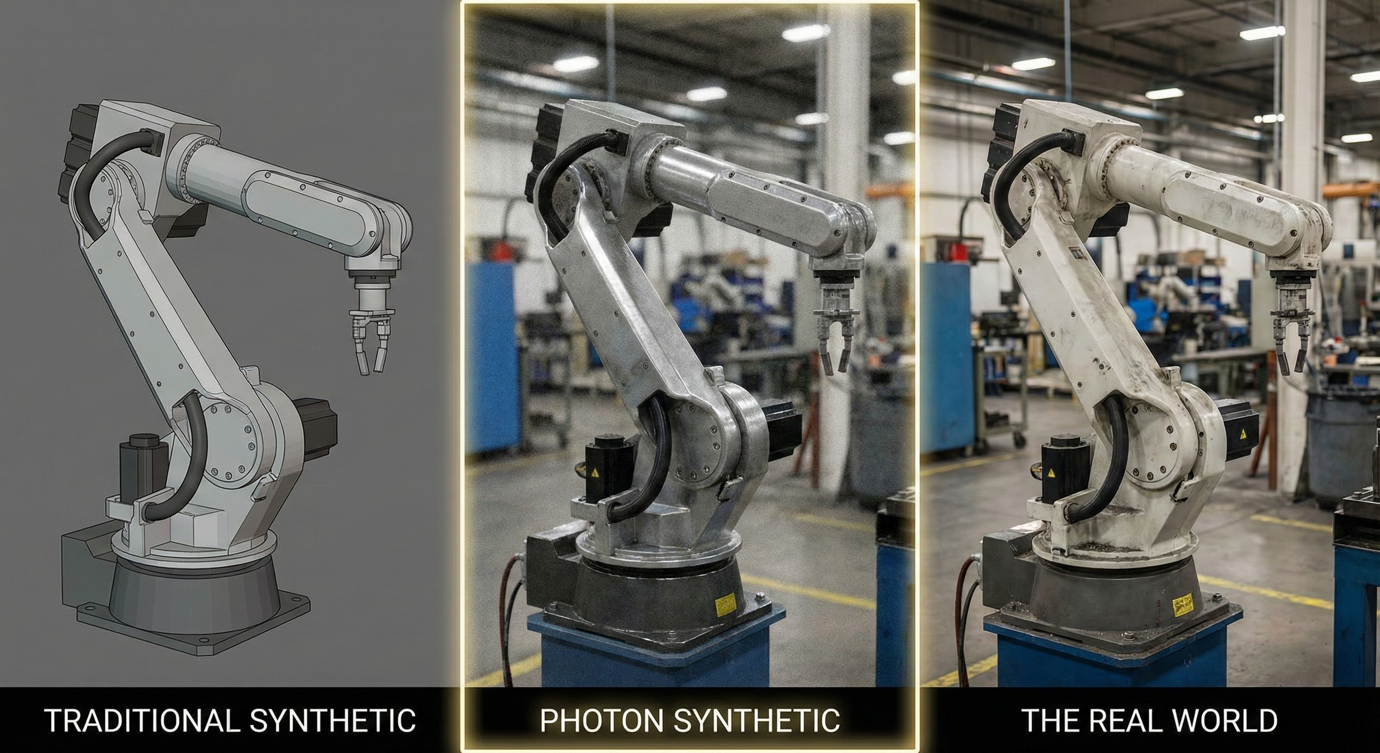 Synthetic vs real comparison