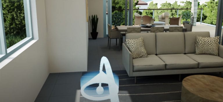 Interactive Click to Teleport in a 3D Walkthrough