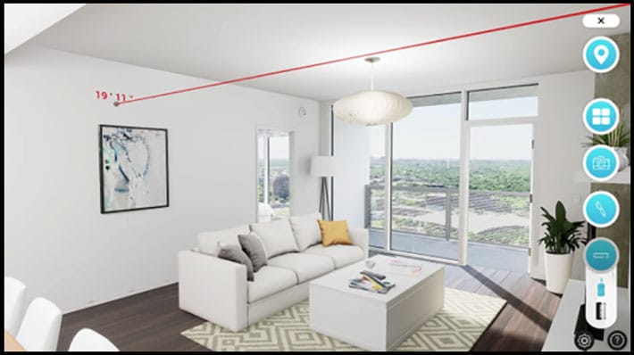 Looking Glass Measure tool for Architectural Visualization