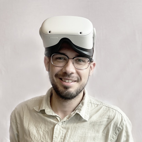 AR/VR developer portrait 45